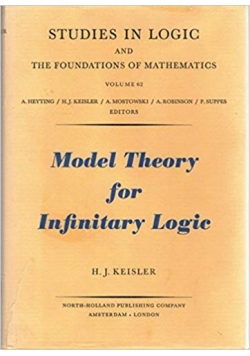 Model Theory for Infinitary Logic