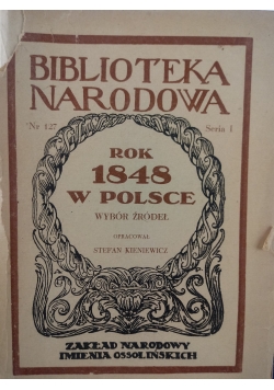 Rok 1848 w Polsce. Wybór źródeł, 1948 r.