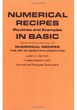 Numercial Recipes Routines and Examples in Basic