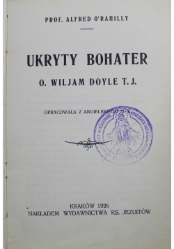 Ukryty bohater 1926 r.