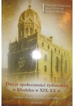 Dzieje społeczności Żydowskiej w Kłodzku w XIX - XX w.