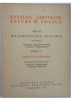 Katalog zabytków sztuki w Polsce tom 13