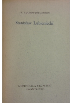 Stanisław Lubieniecki