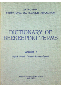 Dictionary of beekeeping terms