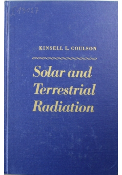 Solar and Terrestrial Radiation