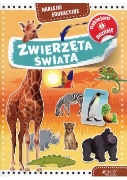 Naklejki edukacyjne Zwierzęta świata