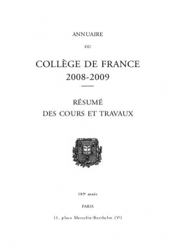 Annuaire du College de France