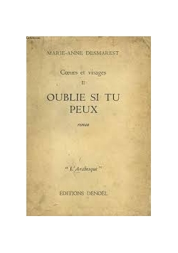 Oublie si tu peux