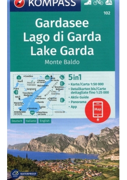 Jezioro Garda mapa + przewodnik 1:50 000