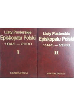 Listy Pasterskie Episkopatu Polski - Tom I - II