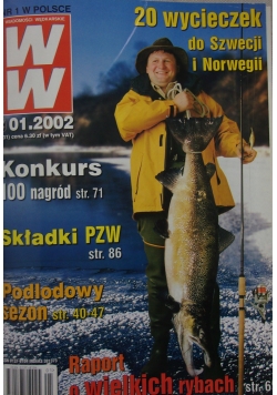 Wiadomości wędkarskie, Świat wędkarski, 14 numerów z roku 2000 i 2002