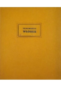 Fragmenty włoskie, 1945 r.