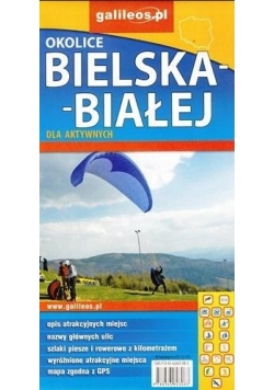 Mapa dla aktywnych-Olkolice Bielsk-Białej 1:50 000