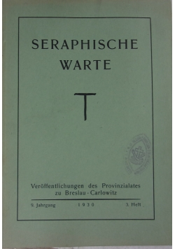 Serapchische Warte, 3. Heft