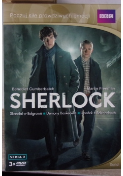 Sherlock, 3 płyty DVD