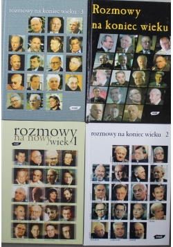 Rozmowy 4 tomy