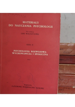 Psychologia rozwojowa wychowawcza i społeczna, 6 Tomów