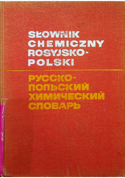 Słownik chemiczny rosyjsko polski