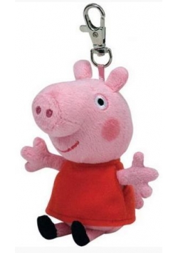 Beanie Babies Świnka Peppa - Peppa brelok