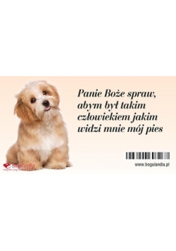Magnes na lodówkę Panie Boże spraw, abym był takim