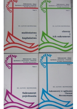 Sakramenty wiary, zestaw 4 książek