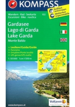 Gardasee/Lago di Garda/Lake Garda 1:50 000 Kompass