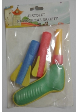 Pistolet na piankowe rakiety