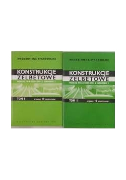 Konstrukcje żelbetowe, tom I-II
