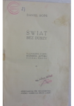 Świat bez duszy