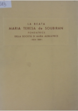 Maria Teresa de Soubiran, 1940