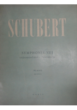 Symphonie VIII Nedokoncena-Inachevee, 1950 r.