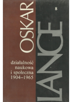 Działalność naukowa i społeczna 1904 do 1965