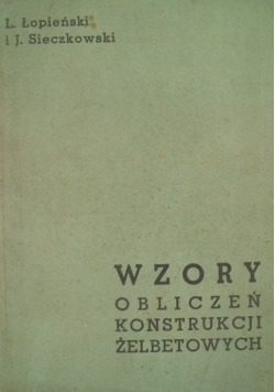 Wzory Obliczeń Konstrukcji Żelbetonowych