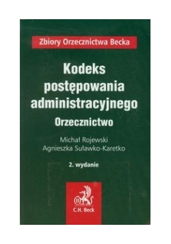 Kodeks postępowania administracyjnego Orzecznictwo