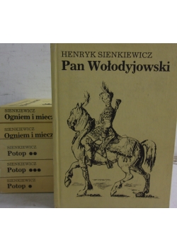 Sienkiewicz, zestaw 6 książek