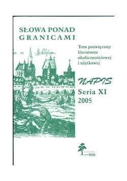 Słowa ponad granicami Napis seria XI
