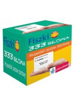 Fiszki 333 słowa Hiszpański zestaw startowy PONS