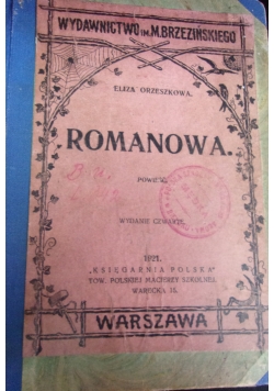 Romanowa, 1921 r.