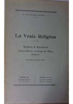 La Vraie Religion, 1943 r.
