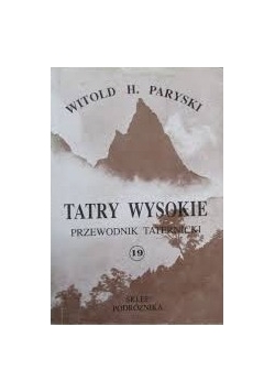 Tatry Wysokie przewodnik Taternicki