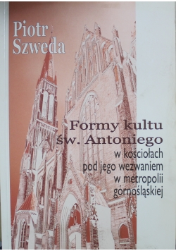 Formy kultu św Antoniego Autograf Szwed