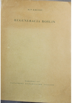 Regeneracja roślin