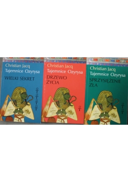 Tajemnice Ozyrysa 3 tomy