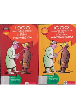 1000 najważniejszych słów w języku niemieckim/hiszpańskim