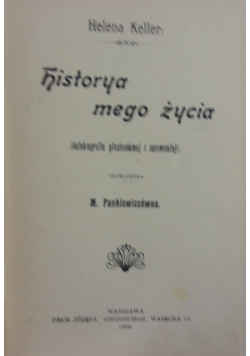 Historya mego życia, 1904 r.
