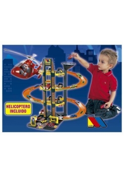 Parking 4-poziomowy z helikopterem