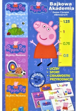 Bajkowa Akademia.Świnka Peppa nr 2 123 (3 książki)