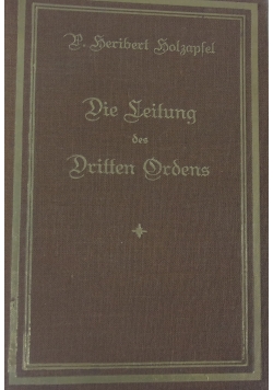 Die Leitung des Dritten Ordens, 1925 r.