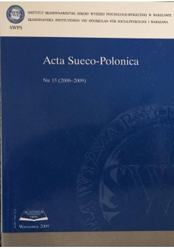 Acta Sueco-Polonica Nr. 15