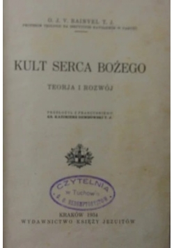 Kult Serca Bożego ,1934 r.